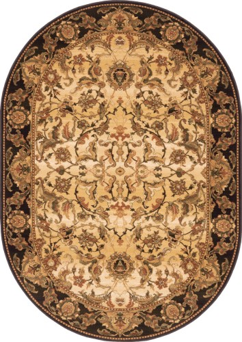 Dywan owalny wełniany Agnella Agnus Starosta sahara