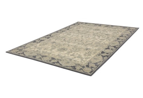 Dywan wełniany Agnella Agnus Starosta len (binding) - zdjęcie pod kątem