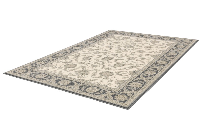 Dywan Agnella Isfahan Anafi perłowy rozmiar 2x3 m - zdjęcie pod kątem