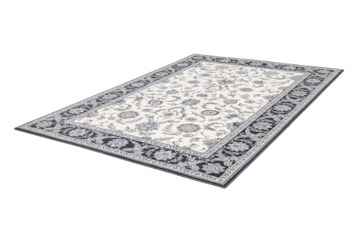 Dywan wełniany klasyczny Agnella Isfahan Anafi biały rozmiar 2x3 m - zdjęcie pod kątem