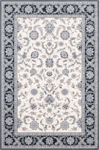 Dywan wełniany klasyczny Agnella Isfahan Anafi biały