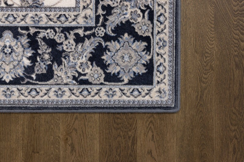 Róg dywanu Agnella Isfahan Anafi biały