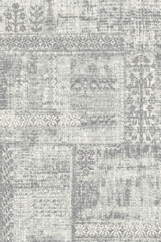 Dywan wełniany vintage Agnella Ballata Neda jasny szary