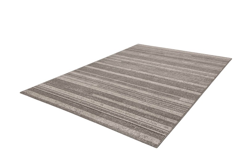 Dywan wełniany loftowy Agnella Ballata Nivra szary w perspektywie