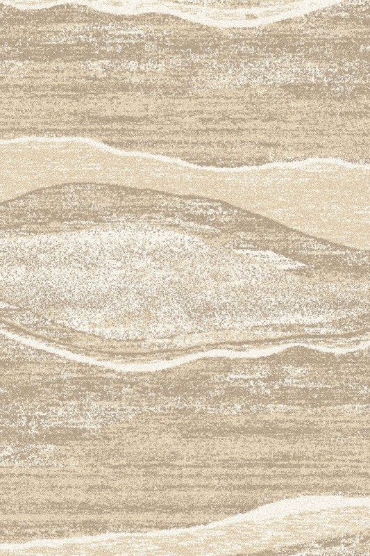Dywan wełniany nowoczesny Agnella Ballata Fale beż