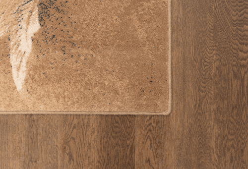 Róg dywanu Agnella Isfahan Lotis kolor beżowy