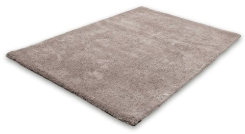 Rzut z boku dywanu shaggy Ligne Lalee Velvet VEL 500 platynowy