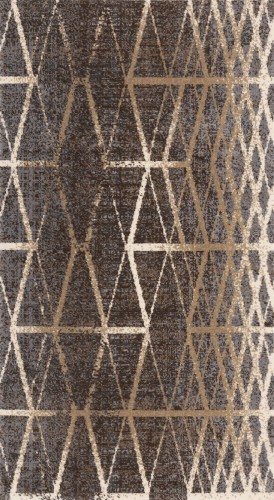 Dywan wełniany Agnella Tempo Tange niebieski (binding)