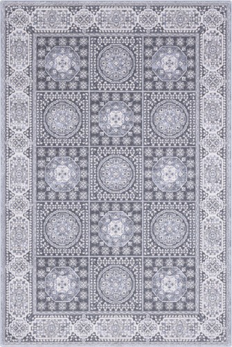 Dywan wełniany Agnella Isfahan Nour jasny niebieski