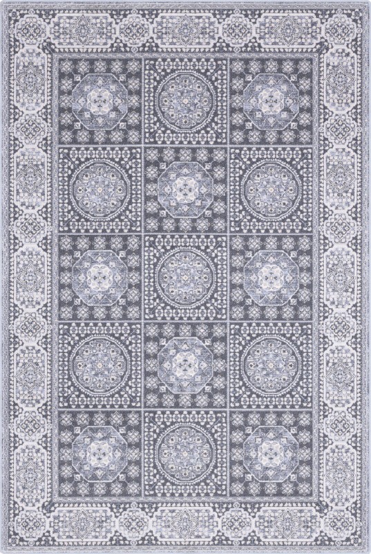 Dywan wełniany Agnella Isfahan Nour jasny niebieski