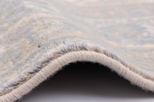 Dywan wełniany vintage Agnella Isfahan Junona beż - zdjęcie obszycia dywanu