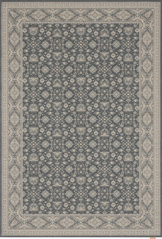 Dywan wełniany tradycyjny Agnella Regius Gracja grafitowy