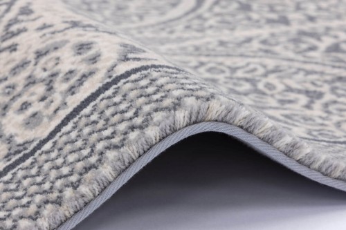 Dywan wełniany Agnella Regius Aurora szary - brzeg