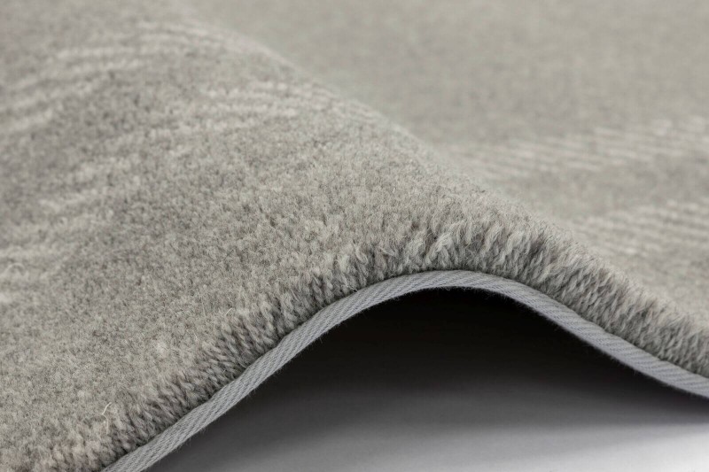 Dywan Agnella Calisia M GRID RIM TAUPE wełniany 04.jpg