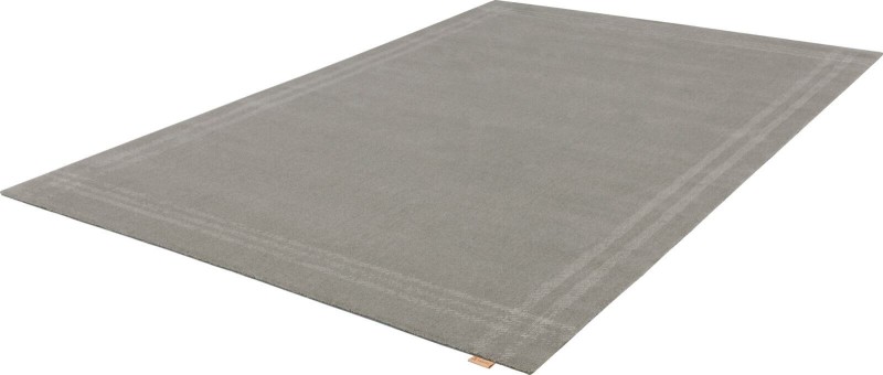 Dywan Agnella Calisia M GRID RIM TAUPE wełniany 05.jpg