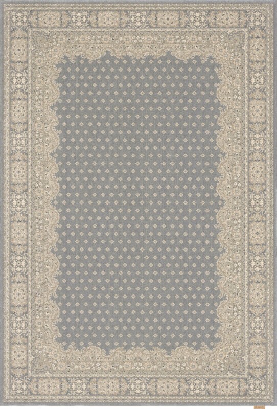 Dywan wełniany tradycjny Agnella Regius Baronet popielaty