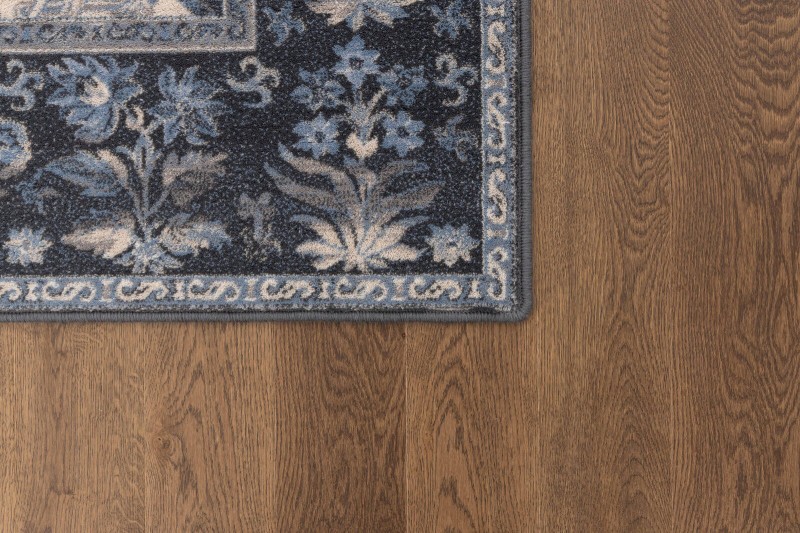 Dywan wełniany Agnella Isfahan Olandia niebieski 03.jpg