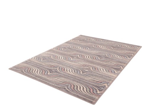 Dywan wełniany nowoczesny Agnella Isfahan Sewilla wrzosowy w rozmiarze 1,60x2,40 m