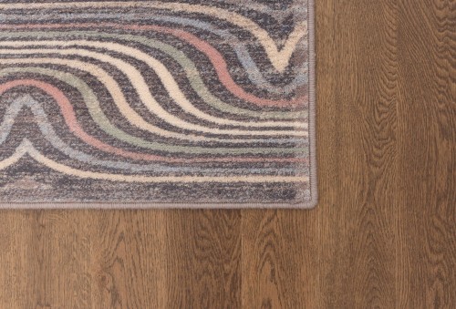 Róg dywanu Agnella Isfahan Sewilla w kolorze wrzosowym