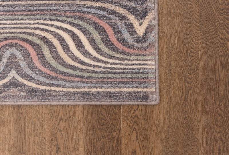 Róg dywanu Agnella Isfahan Sewilla w kolorze wrzosowym