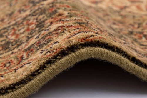 Obszycie wełniane  dywanu Agnella Agnus Namak kolor oliwka