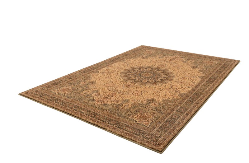 Dywanu wełniany Agnella Agnus Namak kolor oliwka rozmiar 2,00x3,00 m - zdjęcie pod kątem