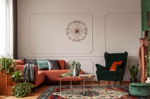 Dywan wełniany Agnella Isfahan Tereus szmaragd 02.jpg