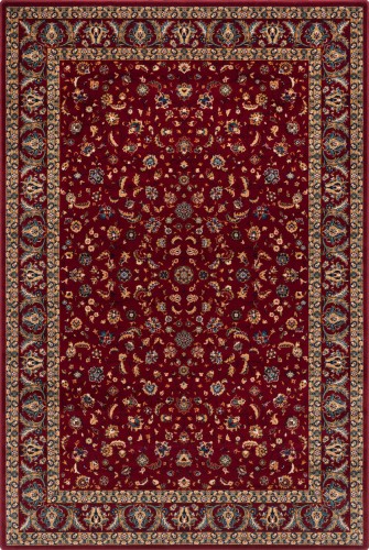 Dywan wełniany Agnella Isfahan Sanza bordowy 01.jpg