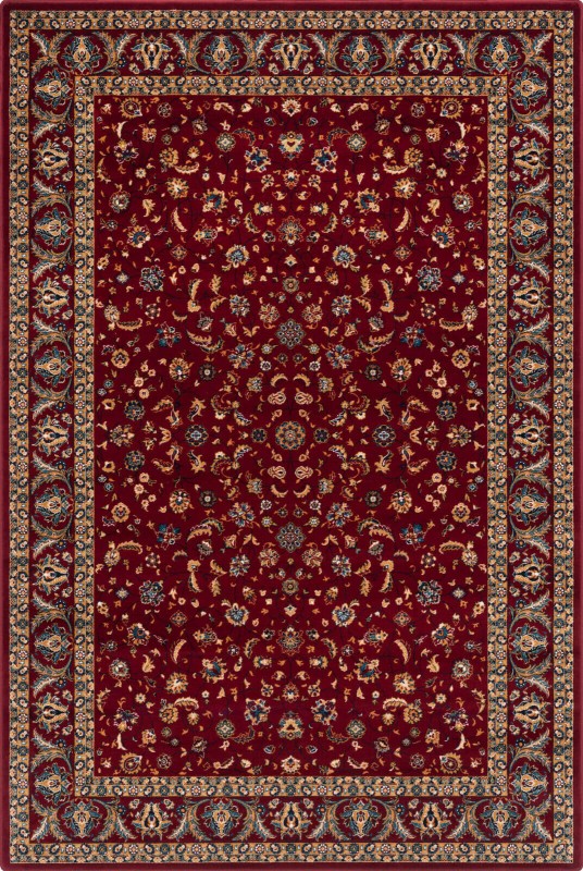 Dywan wełniany Agnella Isfahan Sanza bordowy 01.jpg