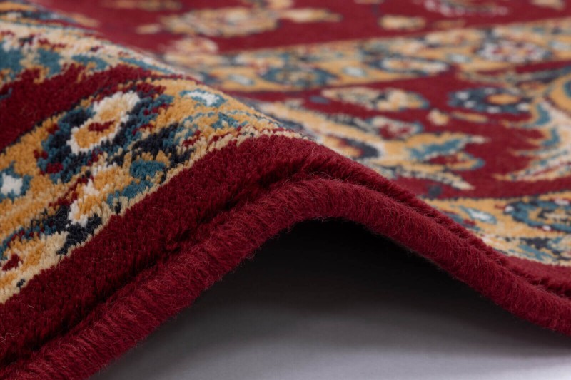 Dywan wełniany Agnella Isfahan Sanza bordowy 04.jpg
