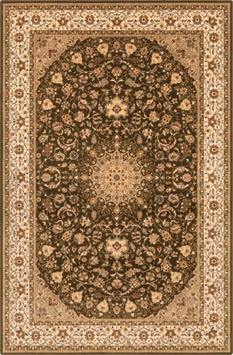Dywan wełniany Agnella Isfahan Segowia jasny khaki 01.jpg