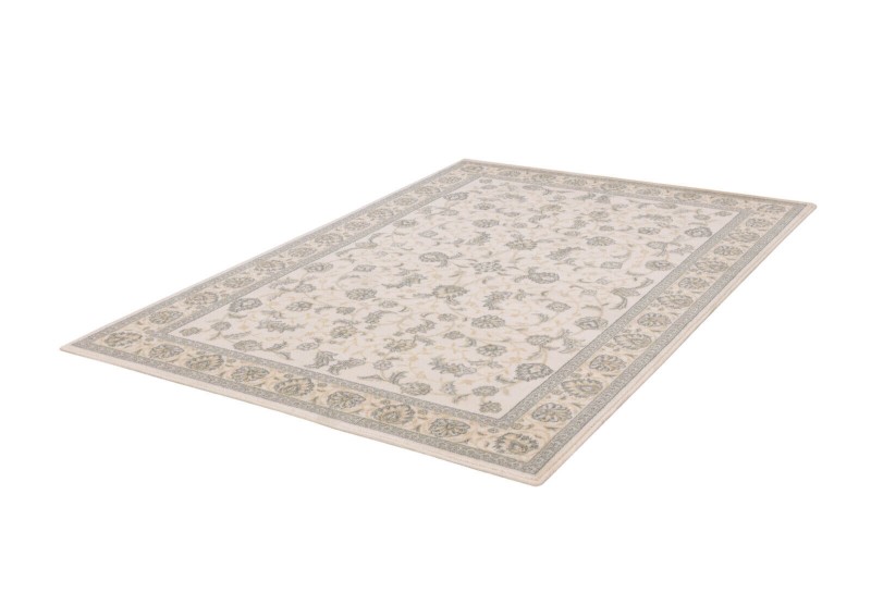 dywanu Agnella Isfahan M Tamuda kolor alabaster  rozmiar 1,60x2,40 m - zdjęcie pod kątem