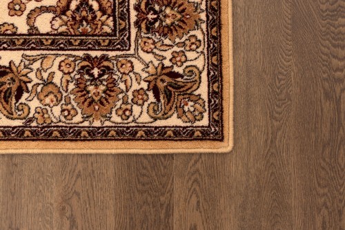 Róg dywanu Agnella Isfahan Kantabria w kolorze bursztyn