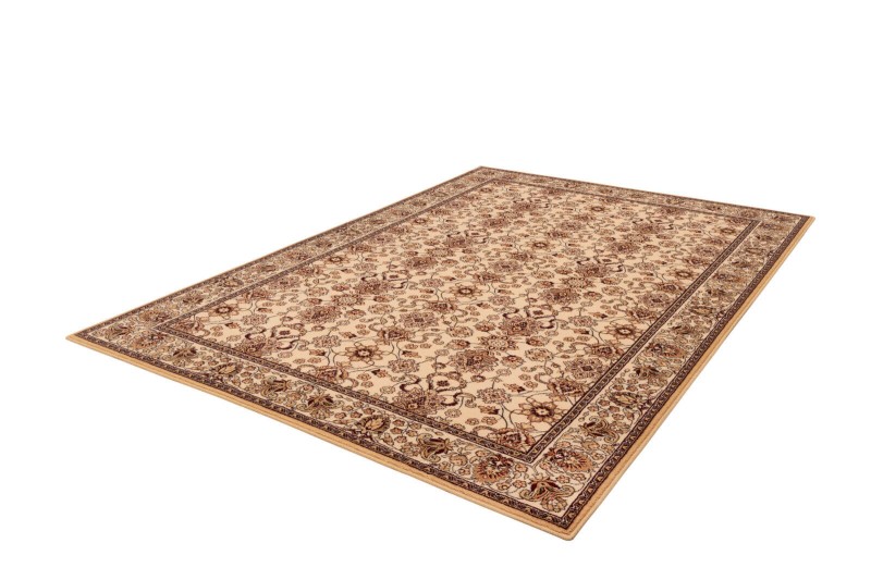 Dywan wełniany Agnella Isfahan Kantabria kolor bursztyn rozmiar 2,00x3,00 m - zdjęcie pod kątem