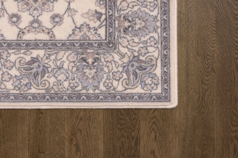 Róg dywanu Agnella Isfahan Kantabria w kolorze alabastrowym