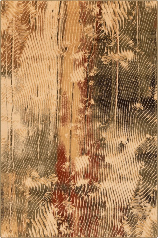 Dywan wełniany nowoczesny Agnella Isfahan Ornan kolor sahara