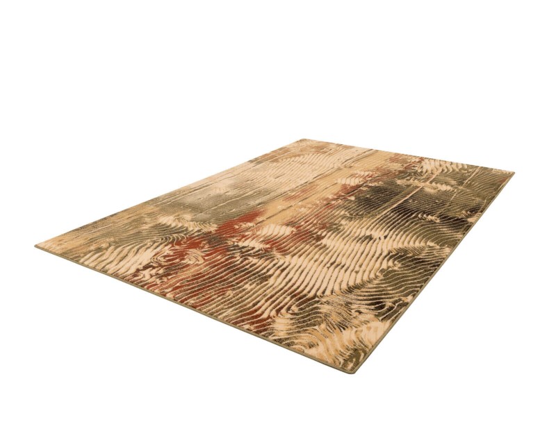 Dywanu z wełny Agnella Isfahan Ornan kolor sahara rozmiar 2x3 m - zdjęcie pod kątem