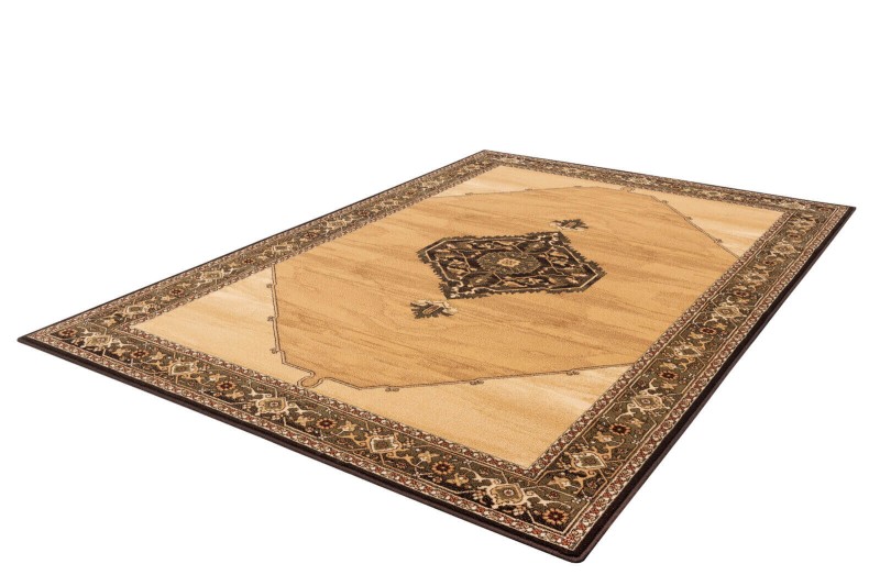 Dywan z wełny  Agnella Isfahan Uriasz kolor sahara rozmiar 2,00x3,00 m