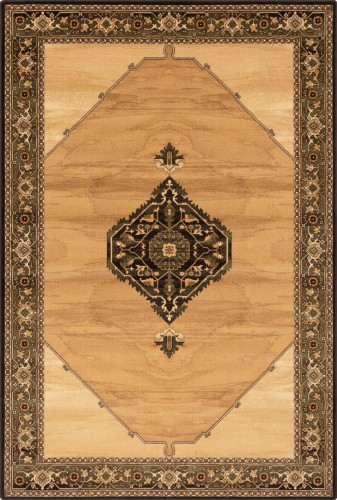 Dywan wełniany klasyczny Agnella Isfahan Uriasz kolor sahara