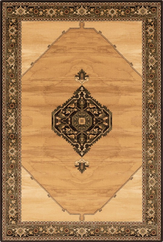 Dywan wełniany klasyczny Agnella Isfahan Uriasz kolor sahara