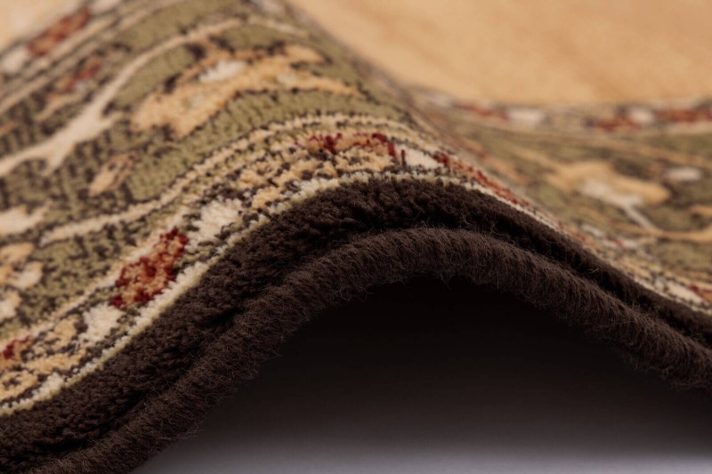 Obszycie wełniane dywanu Agnella Isfahan Uriasz kolor sahara