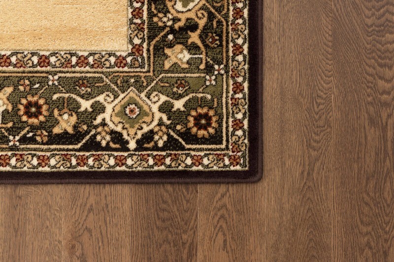 Róg dywanu  Agnella Isfahan Uriasz kolor sahara