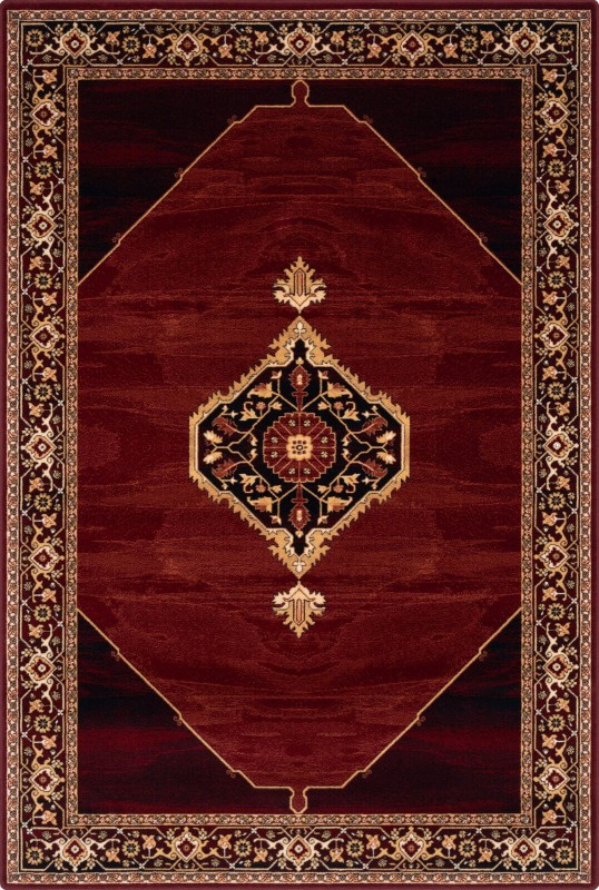 Dywan wełniany klasyczny Agnella Isfahan Uriasz rubin