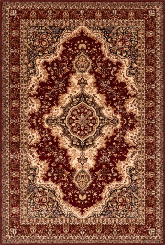 Dywan wełniany klasyczny Agnella Isfahan Almas kolor rubin