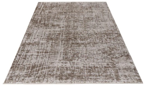 Rzut z przodu na dywan nowoczesny Obsession Bella BEA 235 taupe