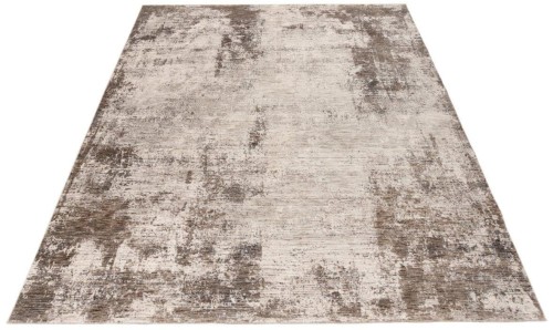 Rzut z przodu na dywan vintage Obsession Bella BEA 237 taupe