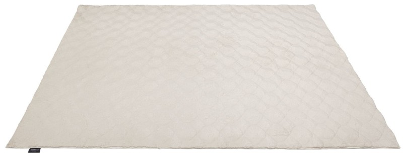 Wzór kremowego dywanu pluszowego Obsession Diamond Cut DMC 800