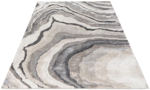Rzut z przodu na szary dywan nowoczesny Obsession Bologna BOA 461