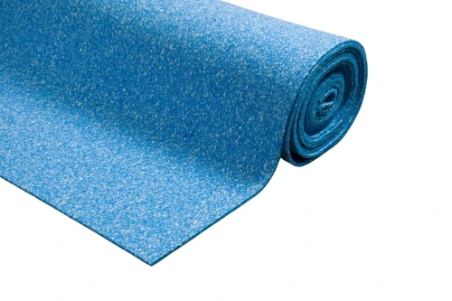 Niebieski pianomat pod wykładzinę dywanową 10 mm w rolce
