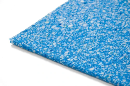 Niebieski pianomat 5 mm pod wykładziny dywanowe